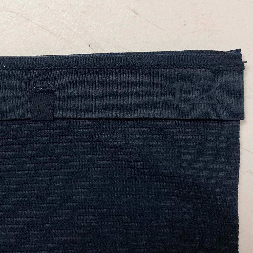 Lululemon Swiftly Speed Racerback Sheer Stripe in True‎ Navy